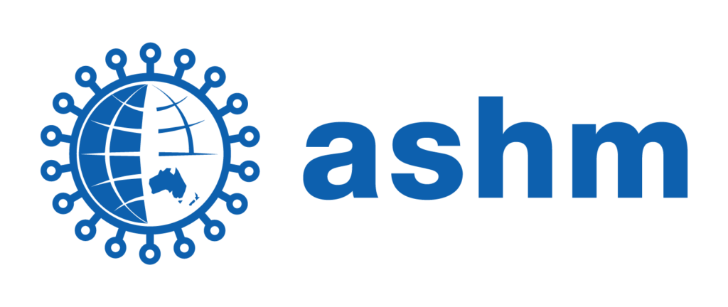 ASHM Logo in blue with transparent background