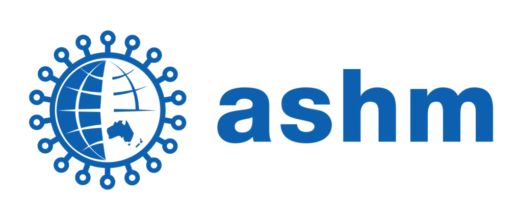 ASHM Logo in blue with transparent background